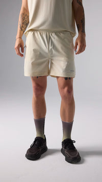 DUSTY CREAM ACTIVE SHORTS