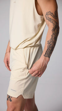 PANTALÓN CORTO ACTIVE DUSTY CREAM