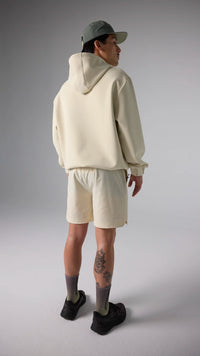 SUDADERA CON CAPUCHA TECH DUSTY CREAM