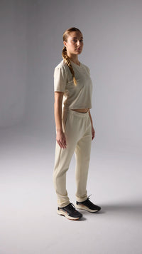 DUSTY CREAM TECH SPORT PANT