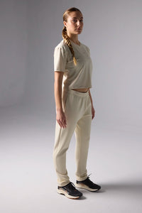 PANTALÓN TECH DUSTY CREAM
