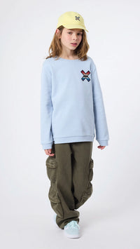 SUDADERA KIDS CLASSIC ICE BLUE