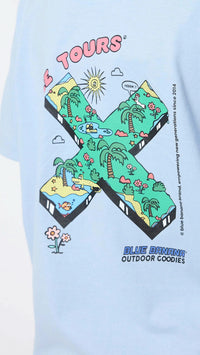 CAMISETA KIDS TOURS ICE BLUE