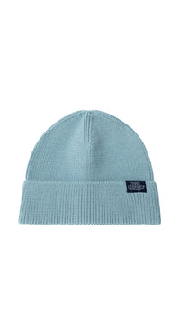 ICE BLUE MINIMAL BEANIE