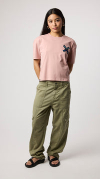 PANTALÓN CARGO MUJER DAISY IGUANA GREEN