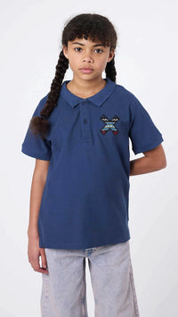 IMPERIAL BLUE CLASSIC KIDS POLO