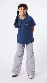 IMPERIAL BLUE CLASSIC KIDS POLO