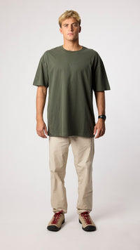 KHAKI BONFIRE TEE