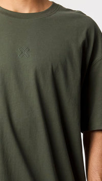 KHAKI BONFIRE TEE