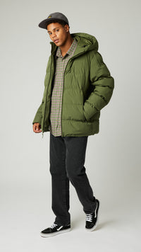 KHAKI NEST PUFFER PARKA