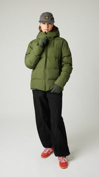 KHAKI NEST PUFFER PARKA