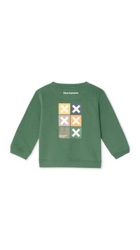 SUDADERA KIDS SQUARE CAQUI