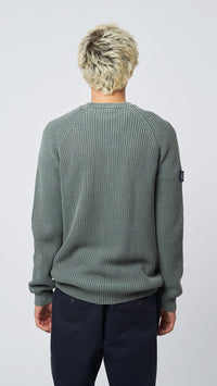 KHAKI TOPAZ KNITTED SWEATER