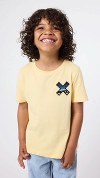 LIGHT YELLOW CLASSIC KIDS TEE