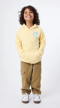 LIGHT YELLOW NATURE KIDS HOODIE