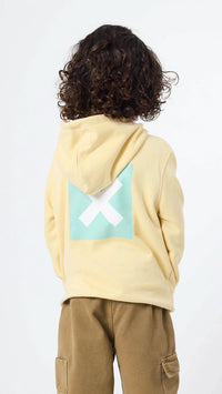 LIGHT YELLOW NATURE KIDS HOODIE