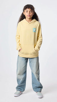 LIGHT YELLOW NATURE KIDS HOODIE