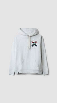 LIGHT GREY MELANGE CLASSIC HOODIE