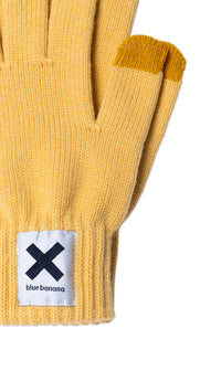 LIGHT YELLOW ICONIC GLOVES