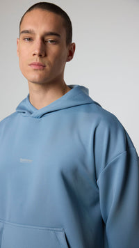 LIGHT BLUE TECH HOODIE