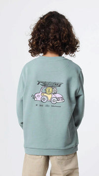 SUDADERA KIDS FORECAST MENTA