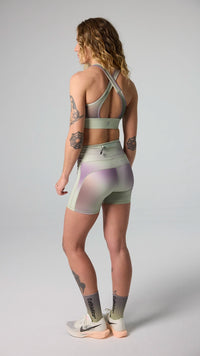 MULTICOLOR ACTIVE WOMAN SHORT LEGGINS