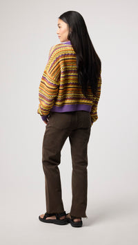 MULTICOLOR LUPE WOMAN CARDIGAN