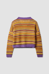 MULTICOLOR LUPE WOMAN CARDIGAN