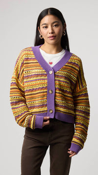 MULTICOLOR LUPE WOMAN CARDIGAN