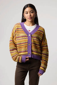 MULTICOLOR LUPE WOMAN CARDIGAN