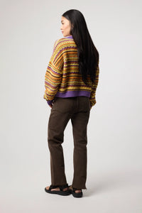 MULTICOLOR LUPE WOMAN CARDIGAN