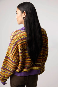 MULTICOLOR LUPE WOMAN CARDIGAN