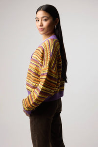 MULTICOLOR LUPE WOMAN CARDIGAN