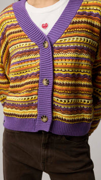 MULTICOLOR LUPE WOMAN CARDIGAN