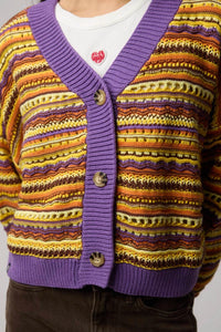 MULTICOLOR LUPE WOMAN CARDIGAN