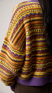 MULTICOLOR LUPE WOMAN CARDIGAN