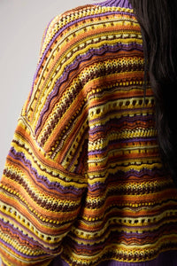 MULTICOLOR LUPE WOMAN CARDIGAN