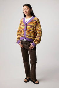 MULTICOLOR LUPE WOMAN CARDIGAN