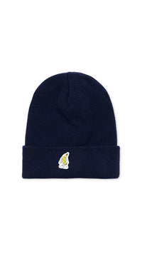 NAVY BANANA BEANIE