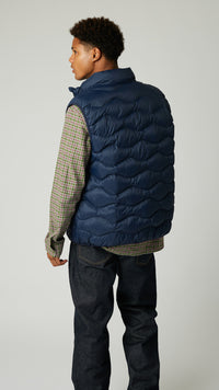 NAVY BLIZZARD PUFFER VEST