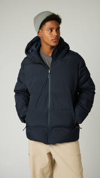 NAVY NEST PUFFER PARKA