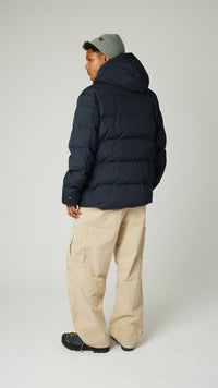 NAVY NEST PUFFER PARKA