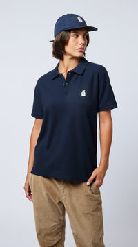 NAVY BANANA POLO