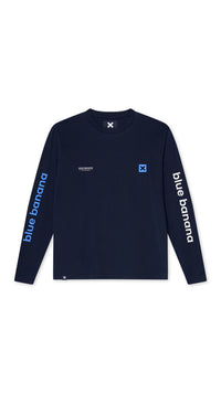 NAVY CORE LS TEE