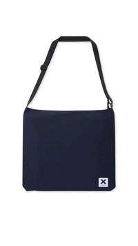 NAVY MESSENGER BAG