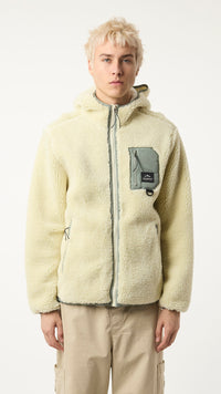 HOODIE POLAR CAVE CREMA