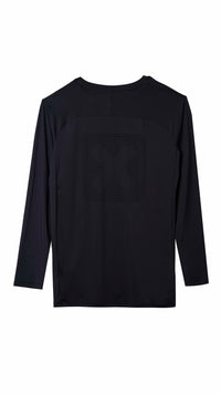 CAMISETA LS TRAIN NEGRA OSCURA