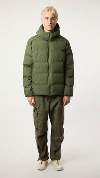 KHAKI NEST PUFFER PARKA