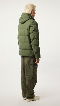 KHAKI NEST PUFFER PARKA