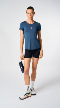 MARINA BLUE TRAIN WOMAN TEE